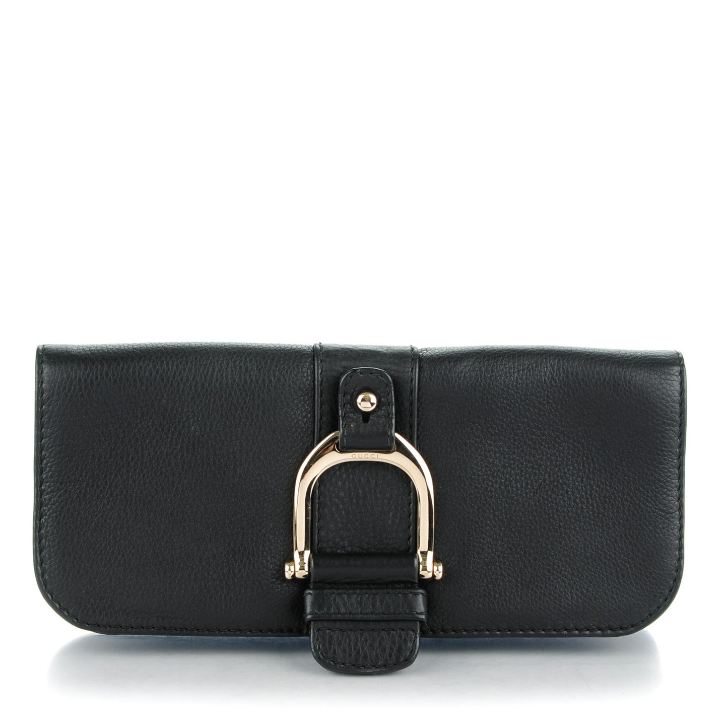 Calfskin Greenwich Clutch Black