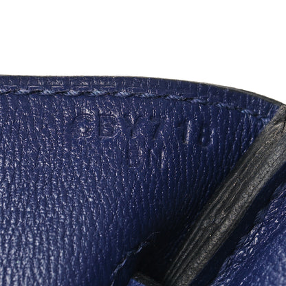 Hermes Togo Birkin 30 Bleu Encre 7 of 13