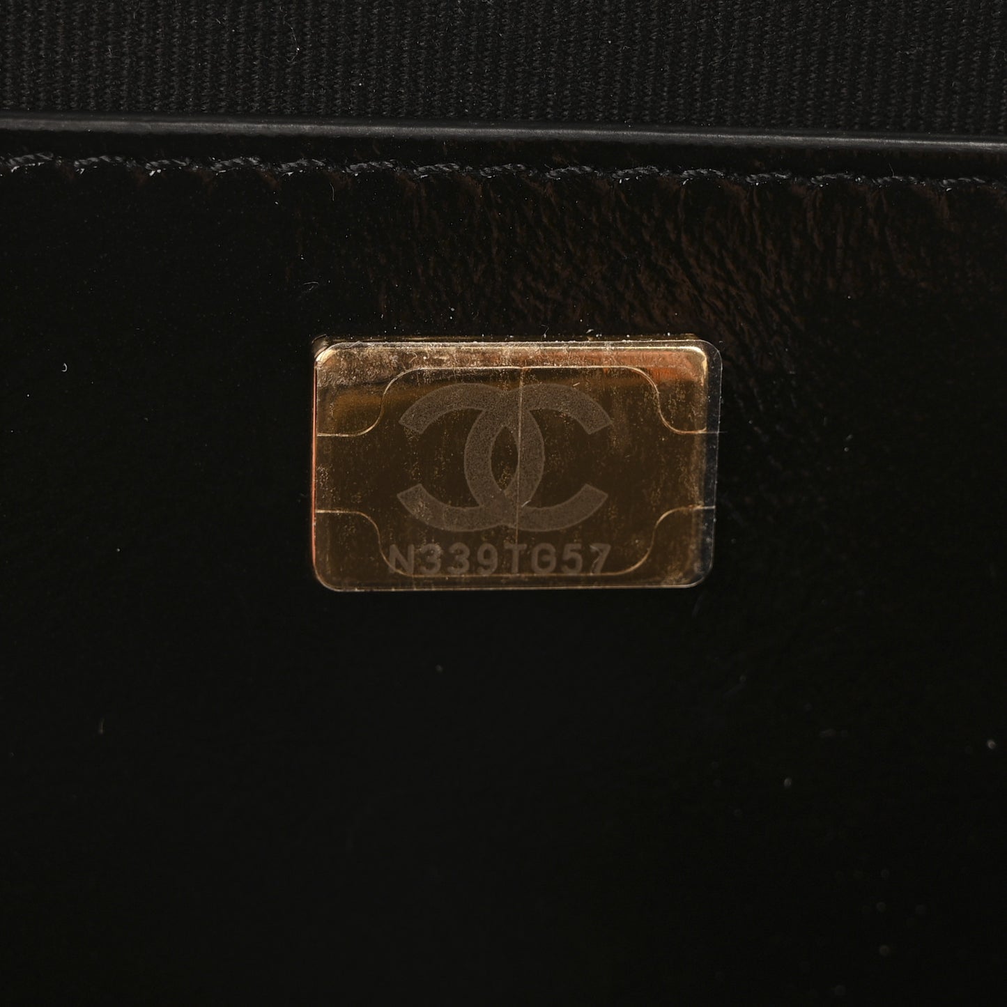 Shiny Calfskin My Pocket Backpack Black