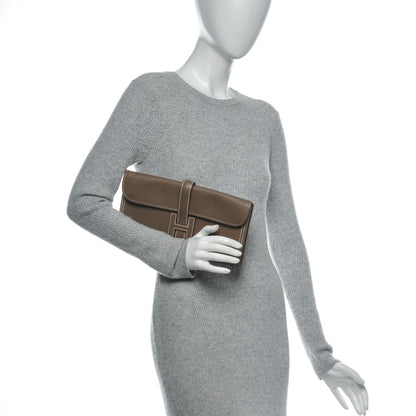 Hermes Epsom Jige Elan 29 Clutch Etoupe 2 of 7