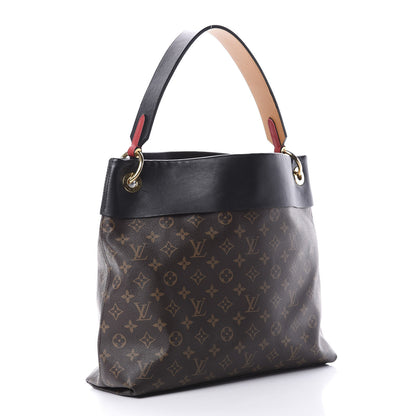 Louis Vuitton Monogram Tuileries Hobo Black 3 of 14