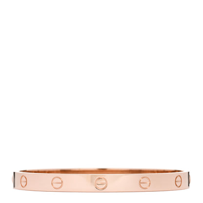 Cartier 18K Pink Gold LOVE Bracelet 18 1 of 9
