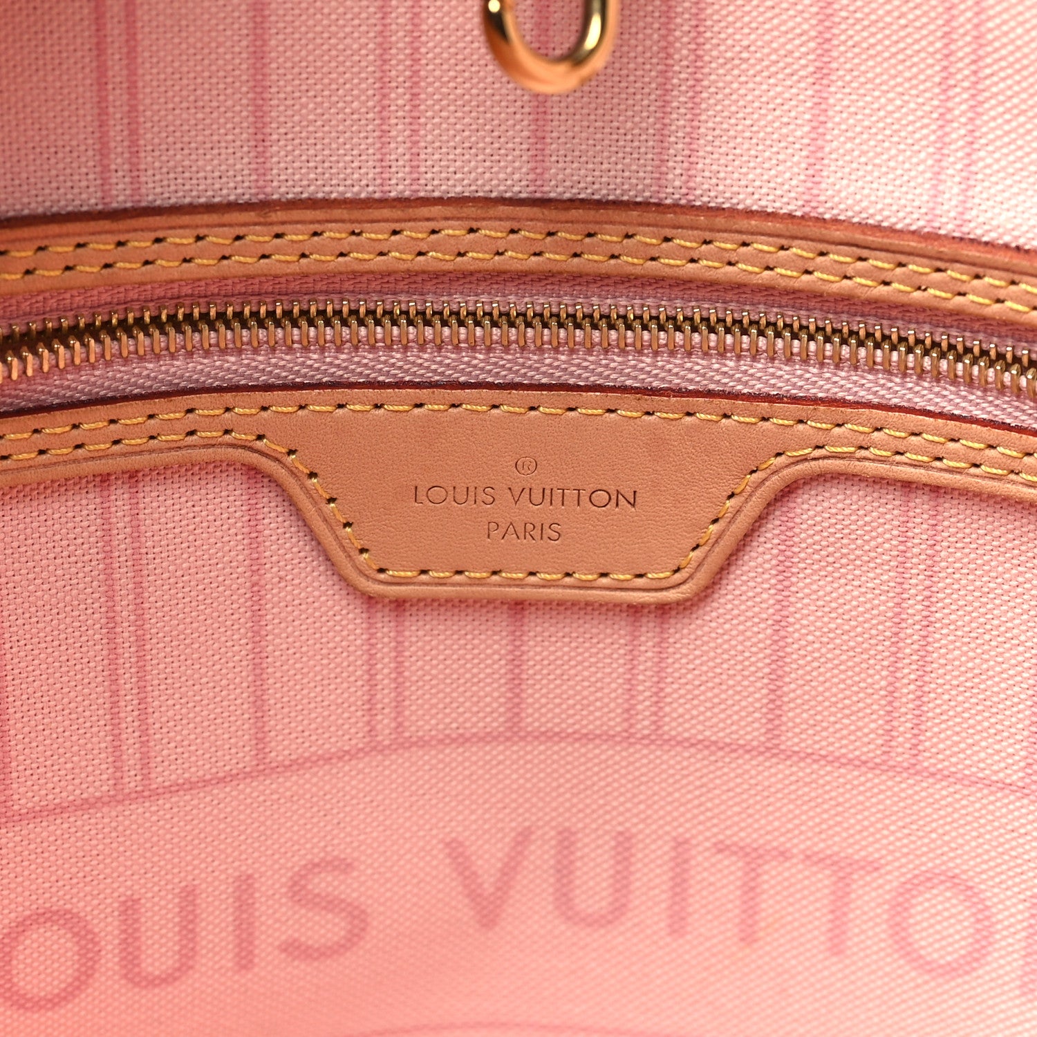 Louis Vuitton Damier Azur Neo Neverfull MM Rose Ballerine 7 of 13