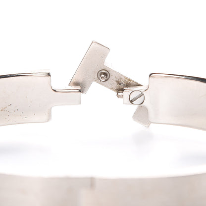 Hermes Matte Enamel Narrow Clic Clac HH Bracelet GM Black 4 of 6