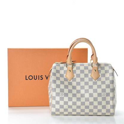 Louis Vuitton Damier Azur Speedy 25 10 of 10