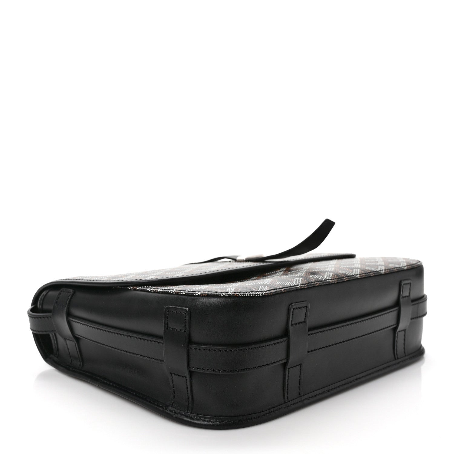 Goyard Goyardine Belvedere II MM Messenger Bag Black 4 of 8