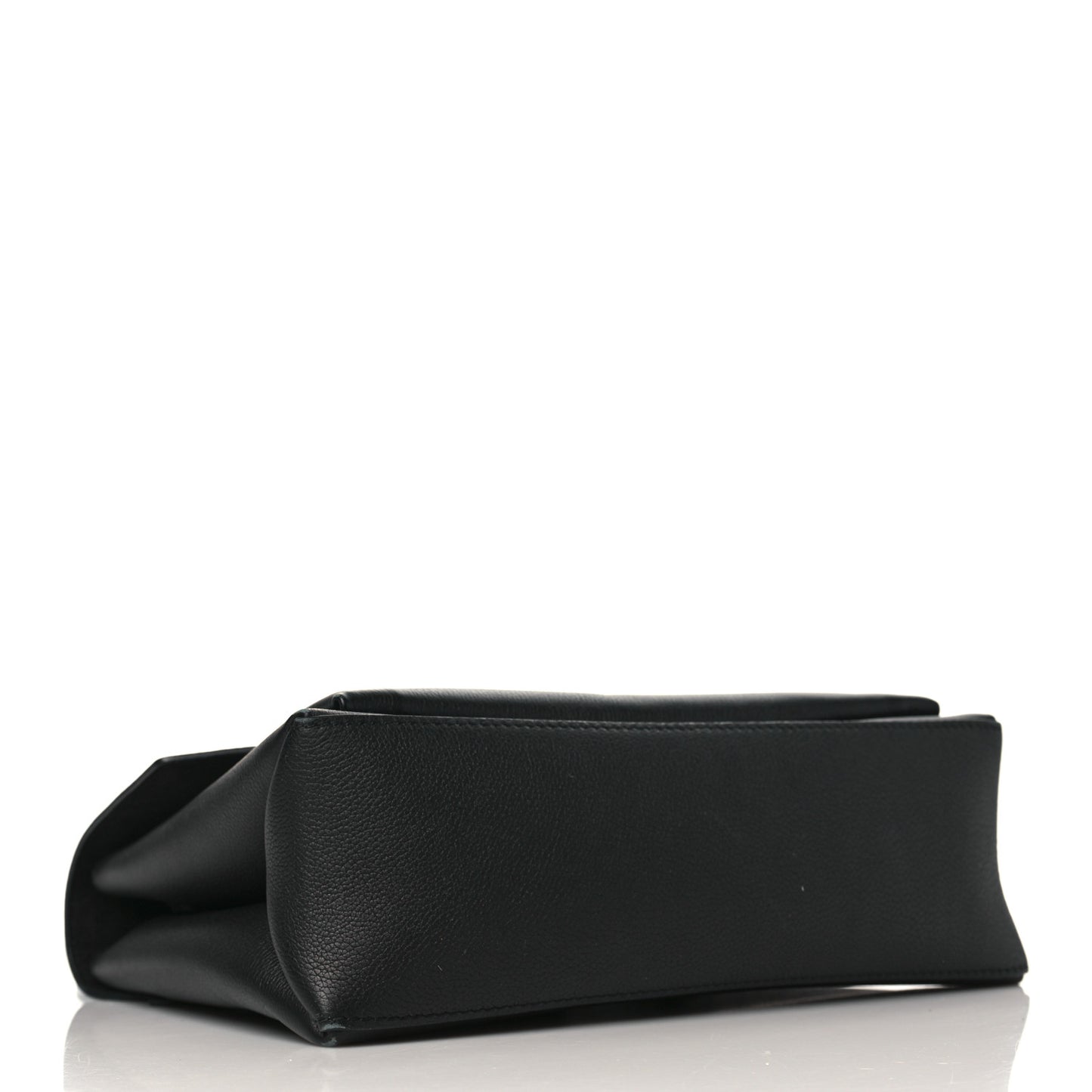 Soft Calfskin My Lockme Top Handle Black