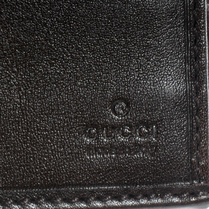 Gucci Guccissima Leather Indy Continental Wallet Dark Brown 7 of 7