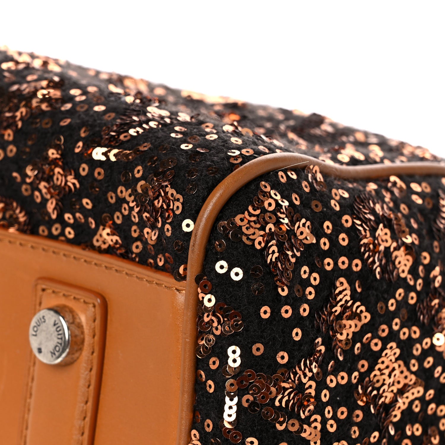 Louis Vuitton Sequin Monogram Sunshine Express Speedy Gold 9 of 18