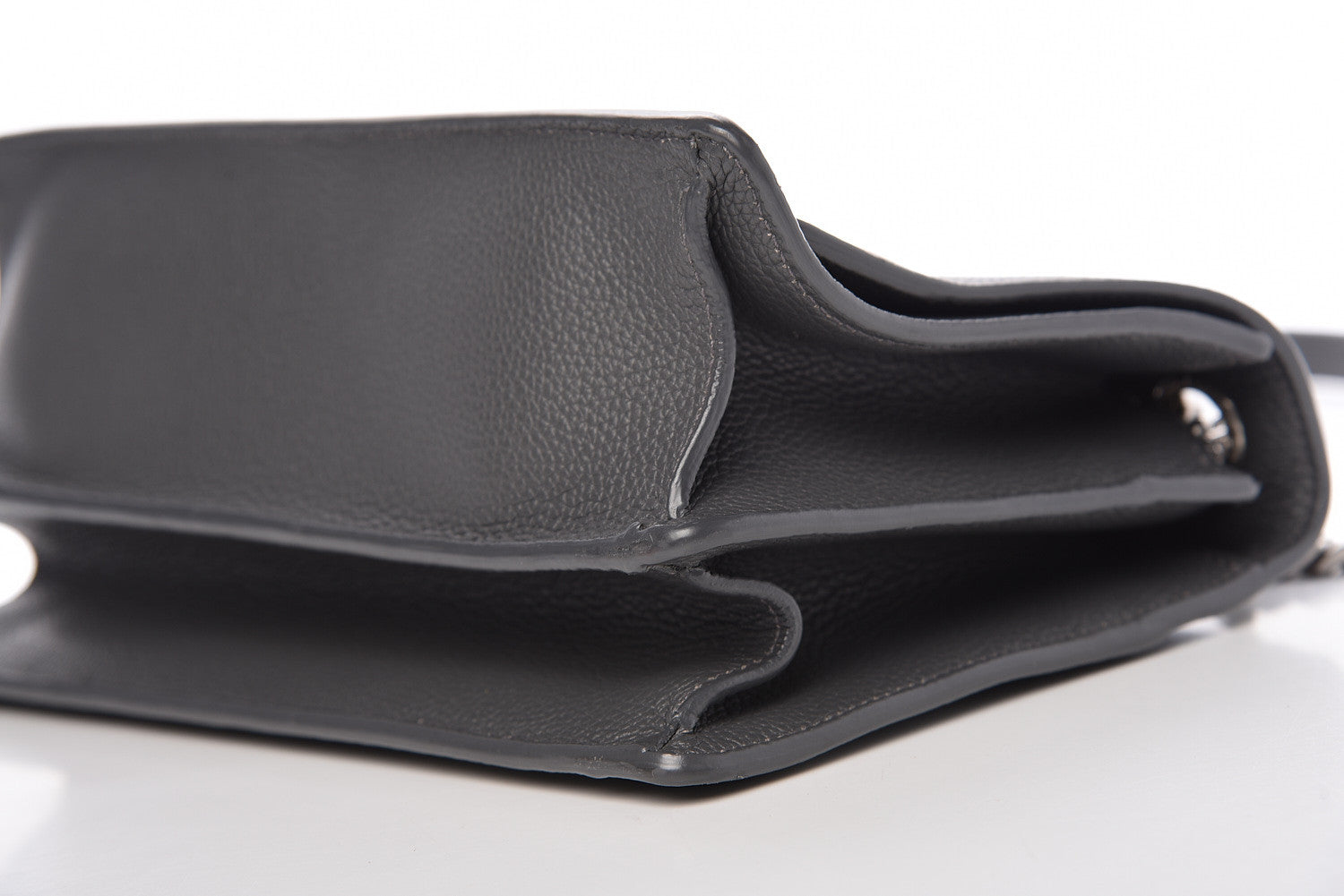 Saint Laurent Grained Calfskin Embossed Monogram Medium Sunset Storm 7 of 12