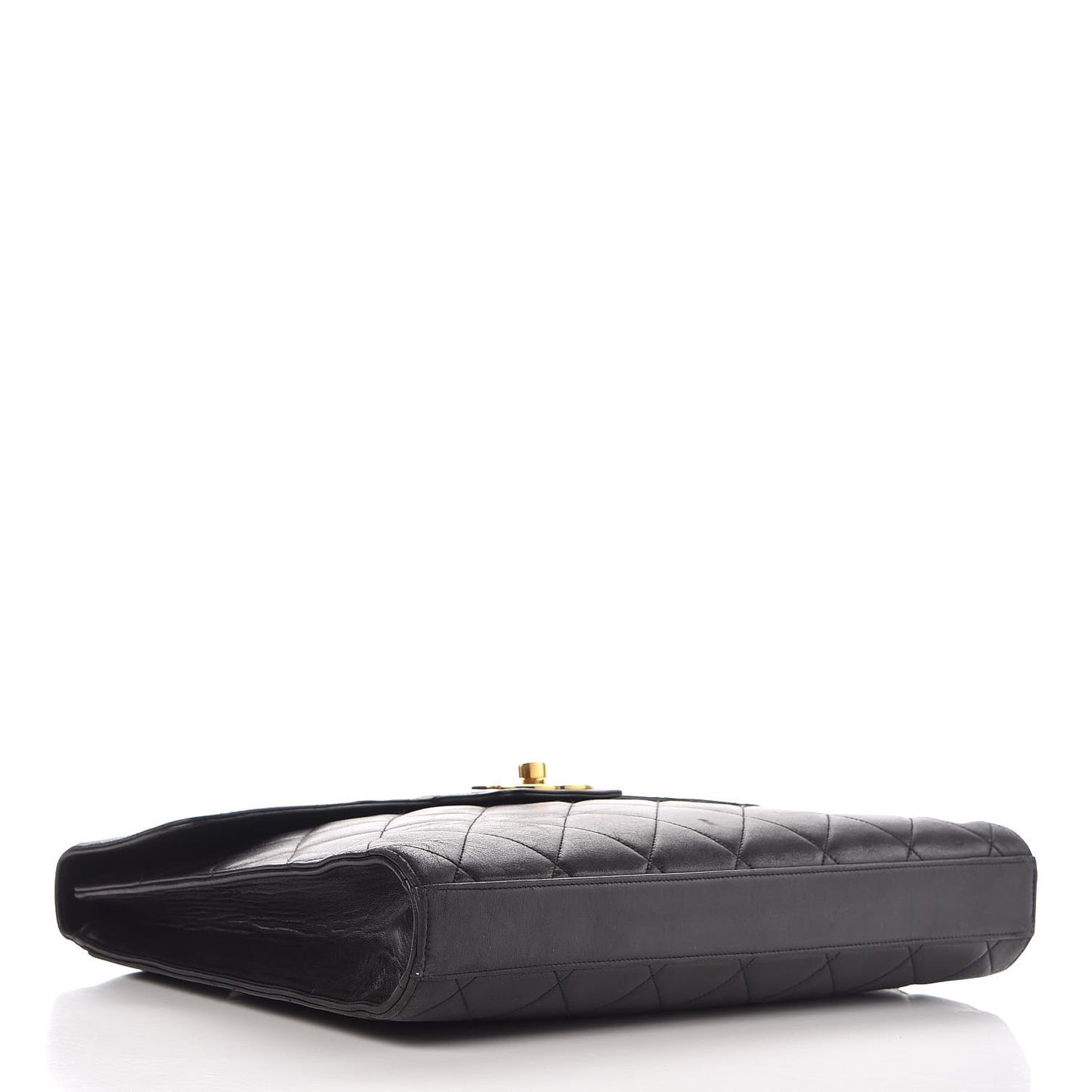 Lambskin Quilted Briefcase Laptop Bag