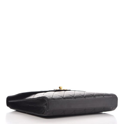 Chanel Lambskin Quilted Briefcase Laptop Bag 4 of 13