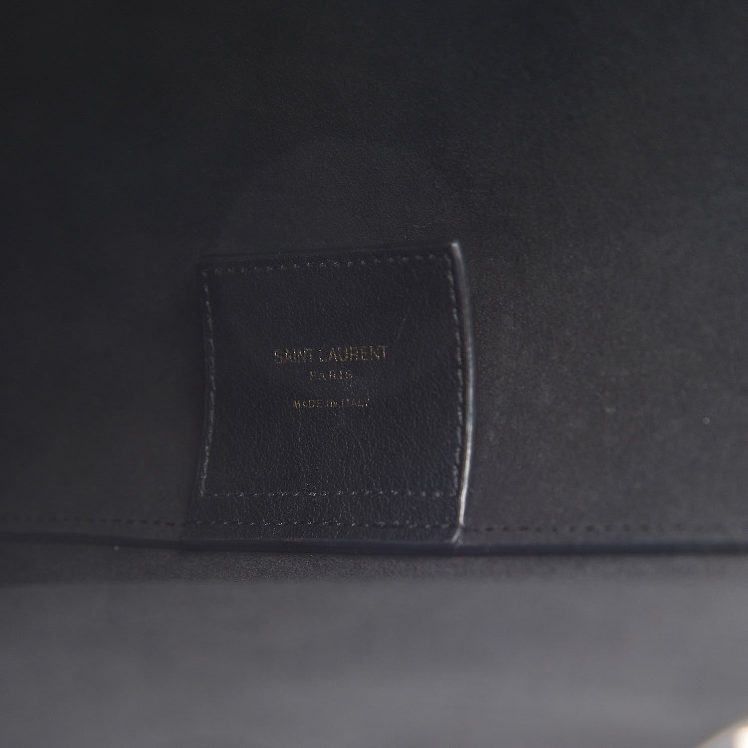 Saint Laurent Calfskin Toy Shopping Tote Black 6 of 9