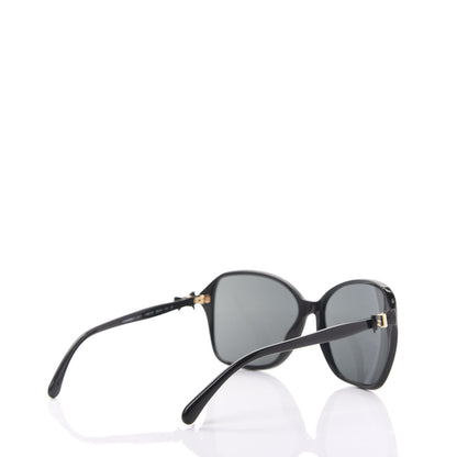 Chanel CC Bow Sunglasses 5205 Black 3 of 7