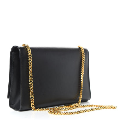 Saint Laurent Smooth Calfskin Medium Classic Monogram Kate Tassel Satchel Black 3 of 10