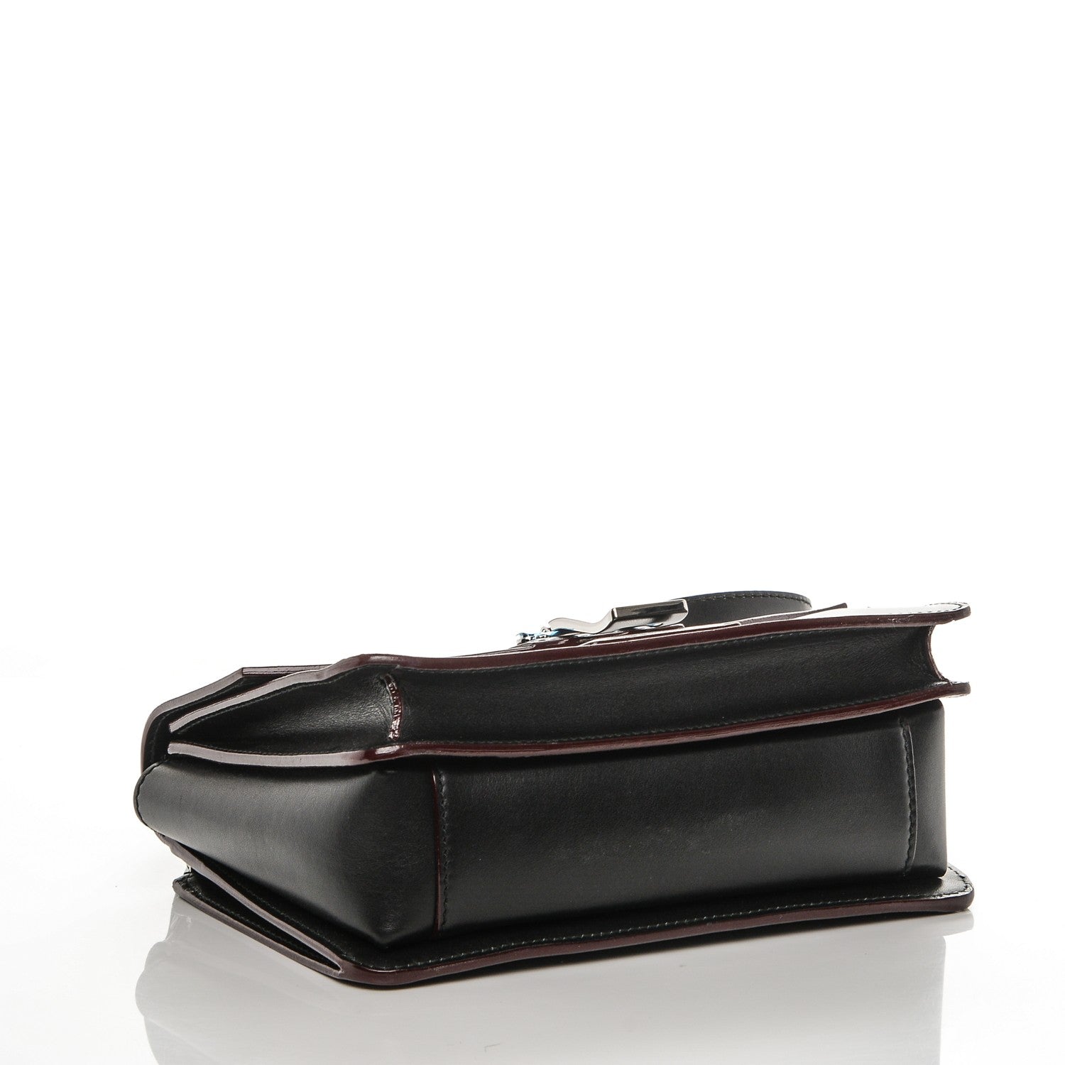 Proenza Schouler Smooth Leather Hava Shoulder Bag Black 4 of 6