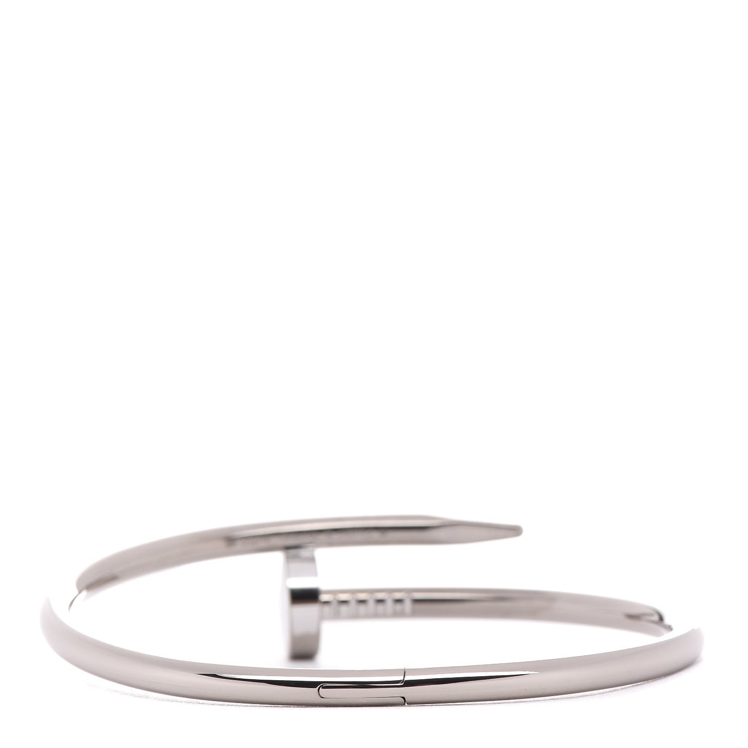 Cartier 18K White Gold Juste Un Clou Bracelet 16 3 of 5