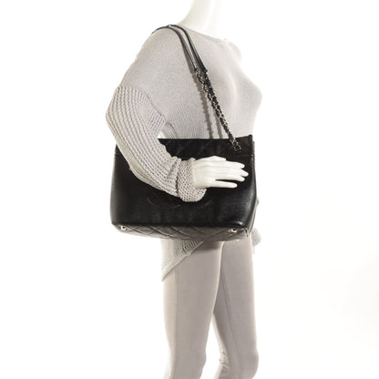 Chanel Caviar CC Timeless Soft Tote Black 2 of 8