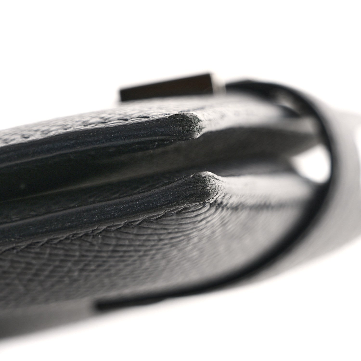 Hermes Epsom Bearn Compact Wallet Black 10 of 12