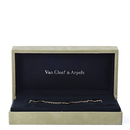Van Cleef & Arpels 18K Yellow Gold Black Onyx 4 Motifs Pure Alhambra Bracelet 6 of 6