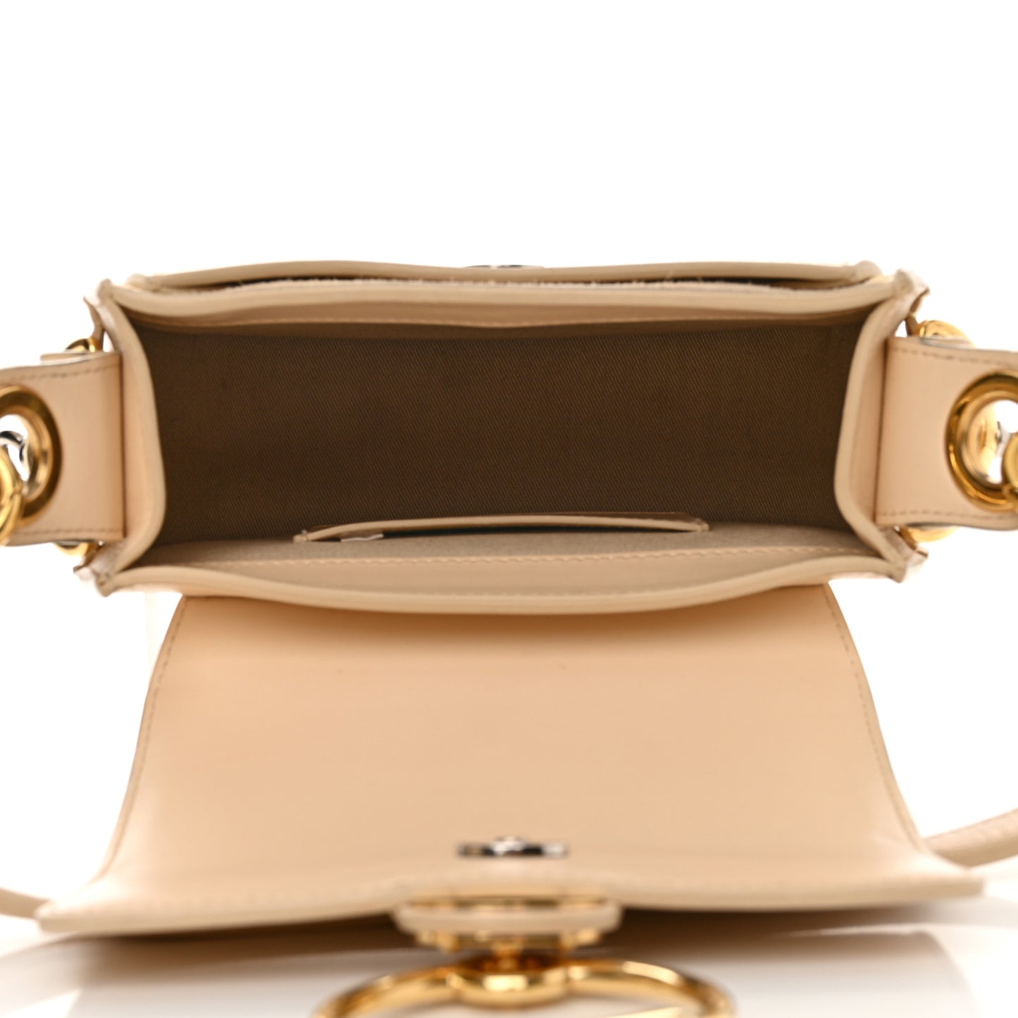 Calfskin Small Tess Bag Blondie Beige