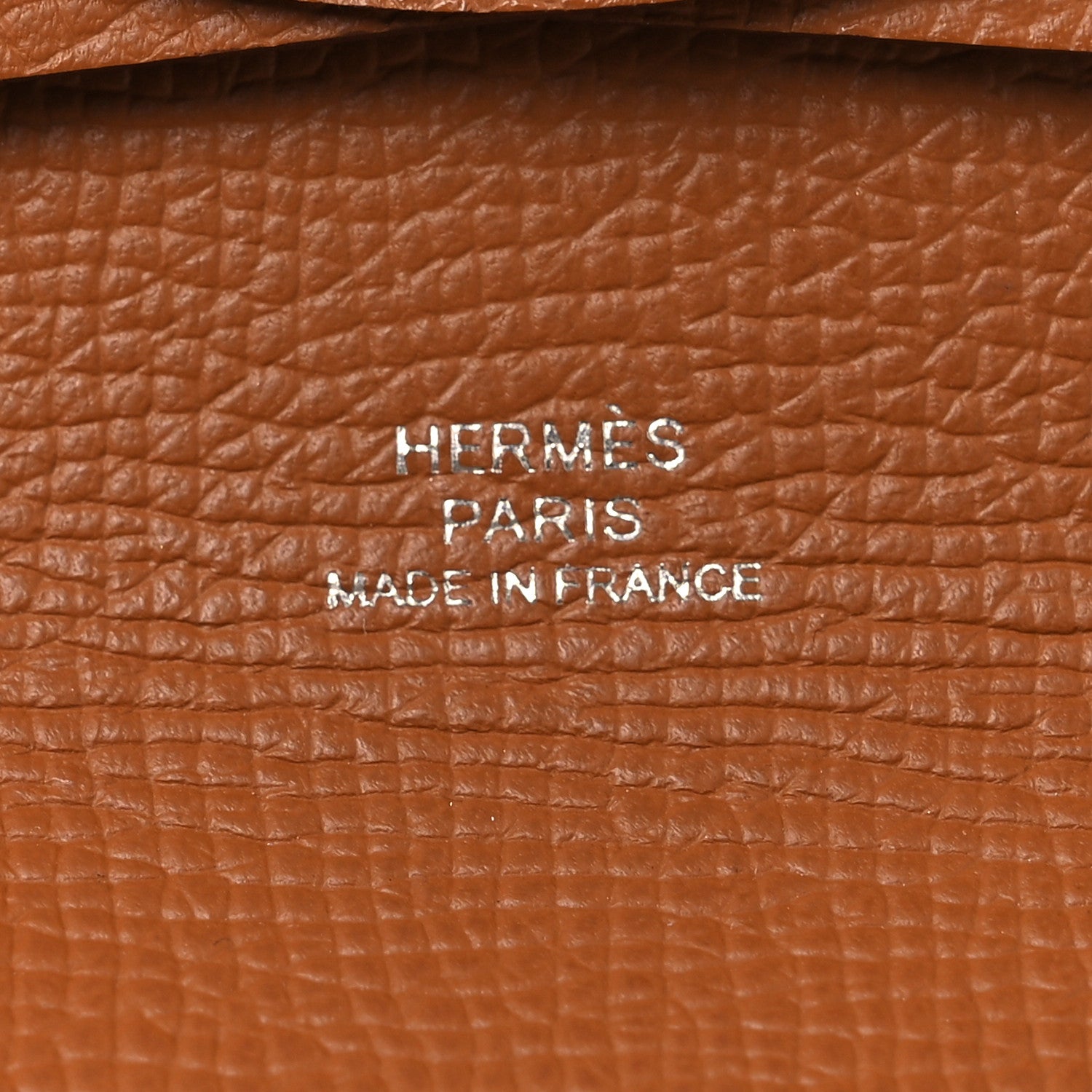 Hermes Epsom Bastia Coin Purse Gold 6 of 7
