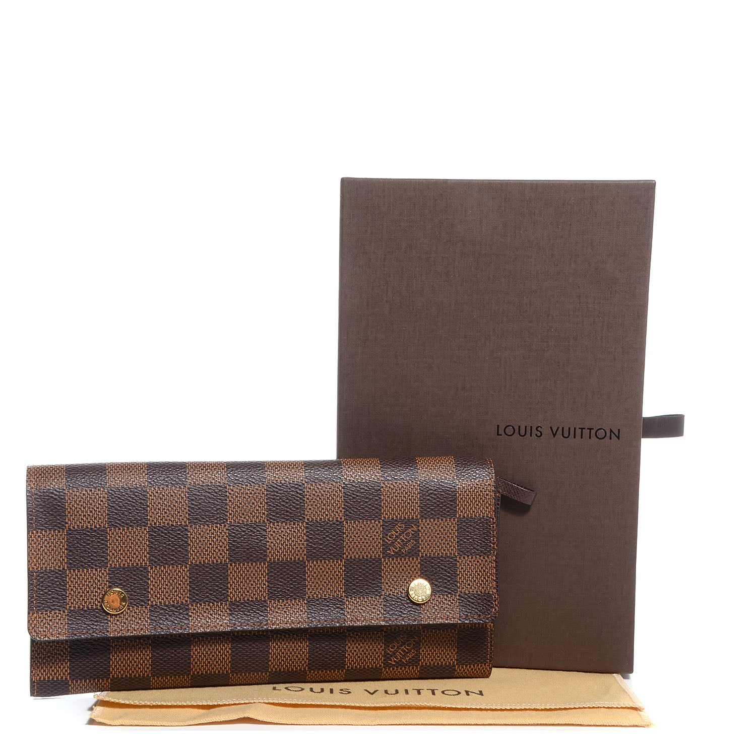 Louis Vuitton Damier Ebene Adjustable Wallet 5 of 9