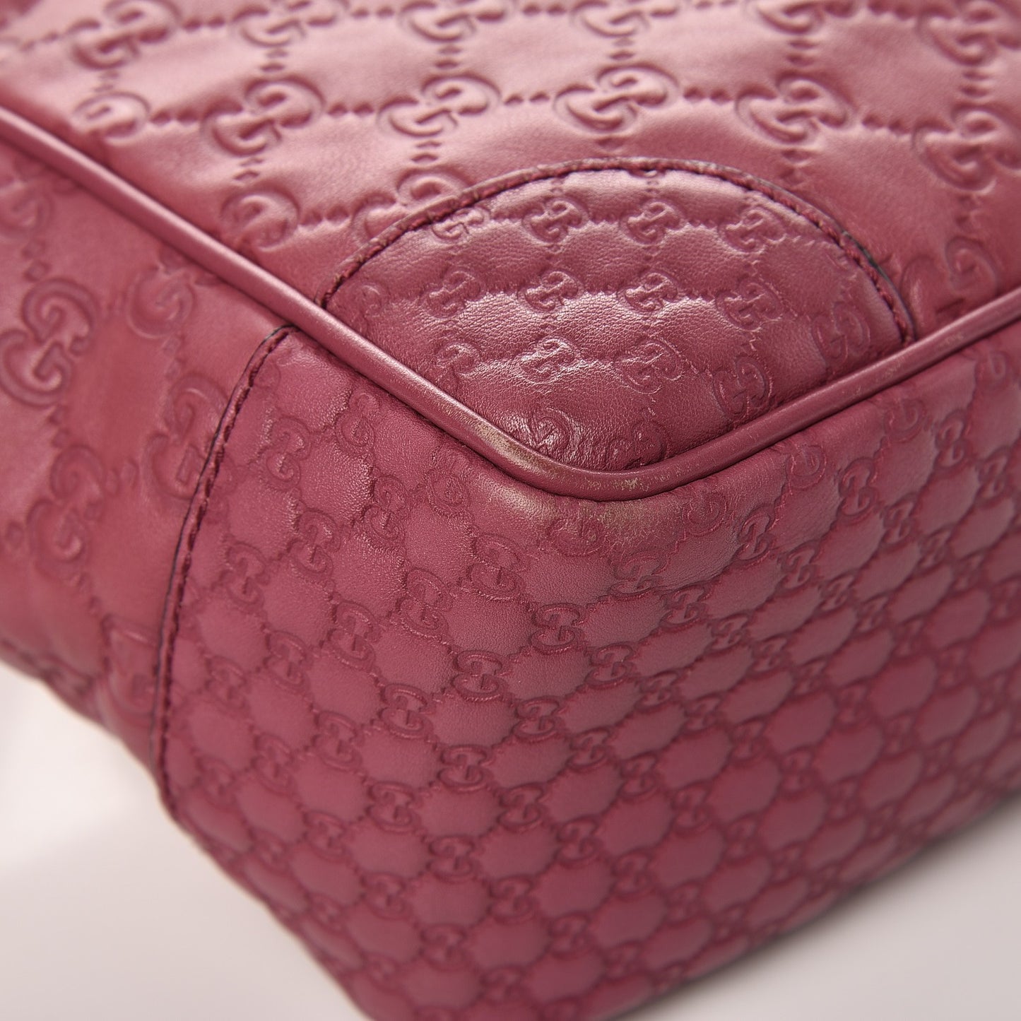 Guccissima Mini Bree Top Handle Bag Peonia Flower