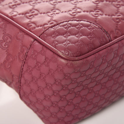 Gucci Guccissima Mini Bree Top Handle Bag Peonia Flower 7 of 10