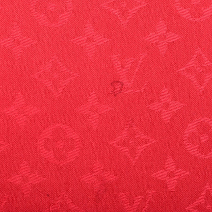 Louis Vuitton Silk Wool Monogram Shawl Pomme D'Amour 5 of 8