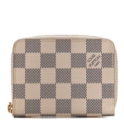 Louis Vuitton Damier Azur Zippy Coin Purse 1 of 9