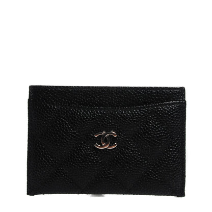 Chanel Caviar Quilted Card Holder Black 1 of 8