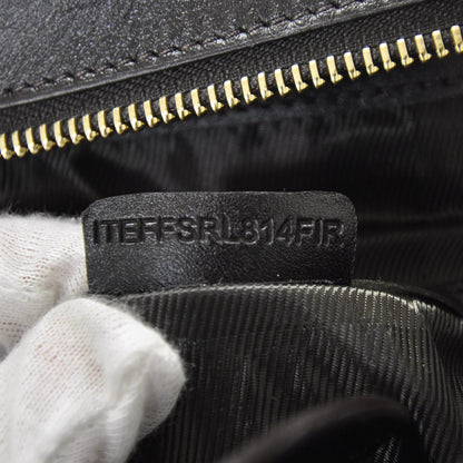 Burberry Leather Quilted Manor Tote Dark Brown 9 of 9