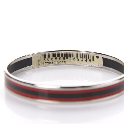 Hermes Enamel Printed Narrow Bracelet 4 of 5
