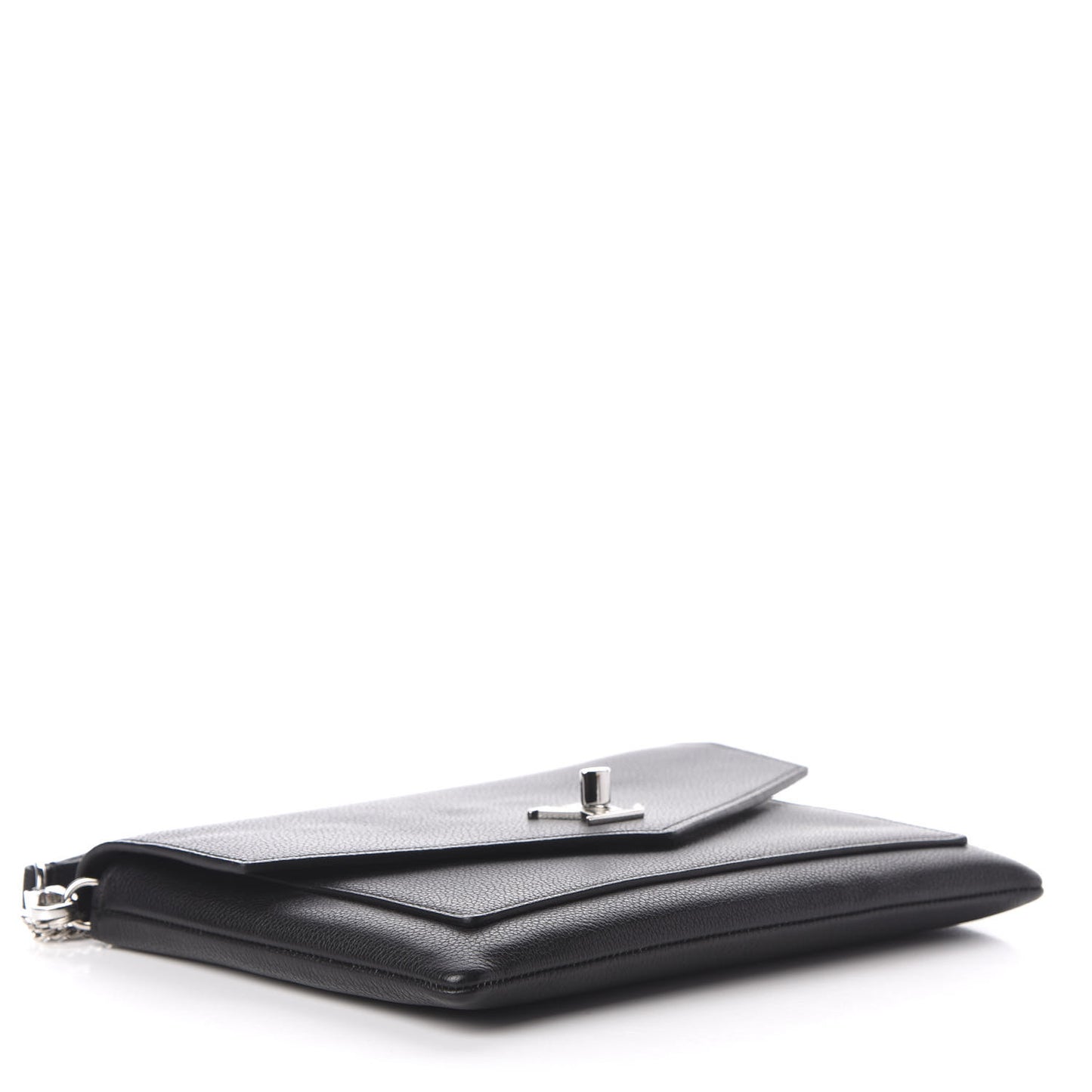 Soft Calfskin My Lockme Pochette Black