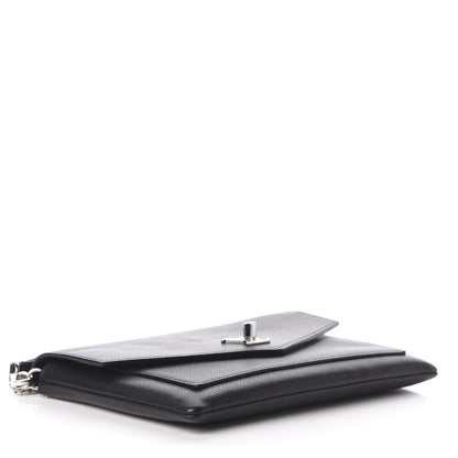 Louis Vuitton Soft Calfskin My Lockme Pochette Black 4 of 11