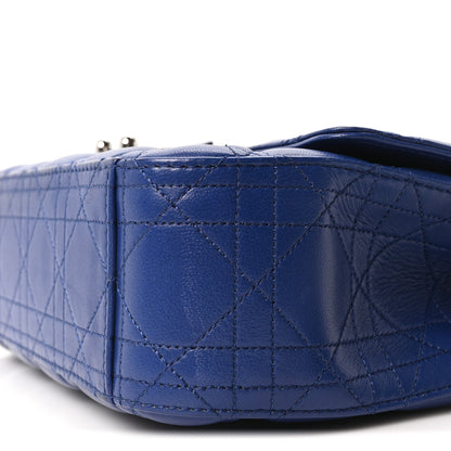 Christian Dior Lambskin Cannage Medium Miss Dior Flap Blue 10 of 10