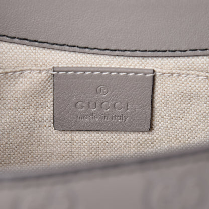 Gucci Soft Guccissima Medium Emily Chain Shoulder Bag Storm Grey 6 of 9