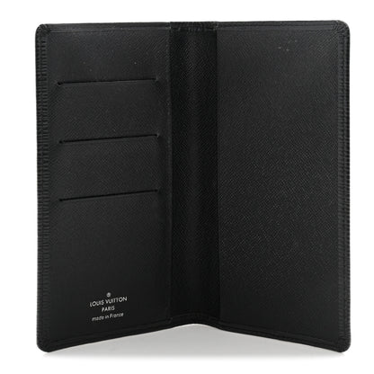 Louis Vuitton Epi Checkbook Cover Black 5 of 8