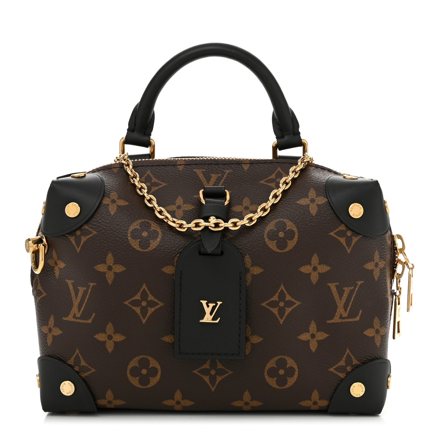 Monogram Petite Malle Souple Black