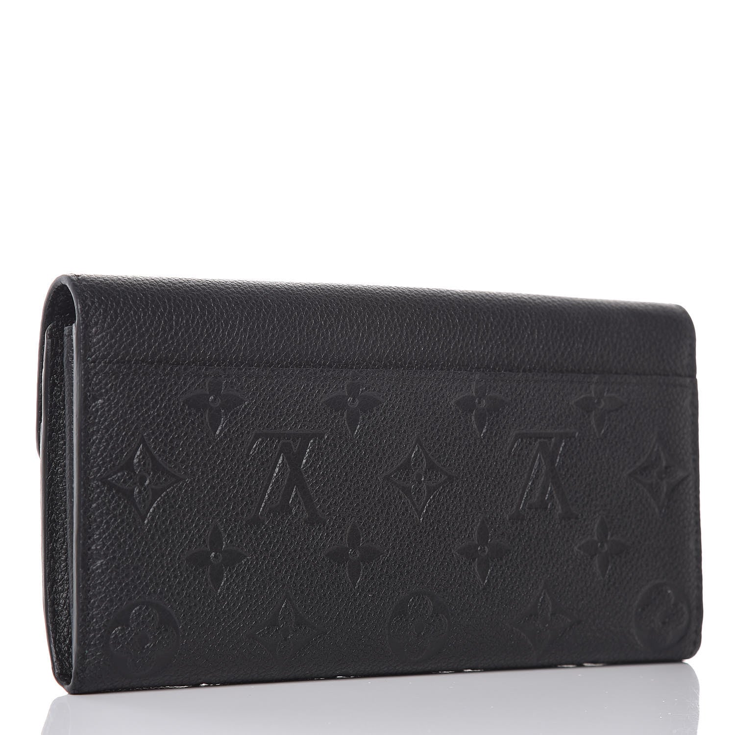 Louis Vuitton Empreinte Sarah Wallet NM Black 3 of 8