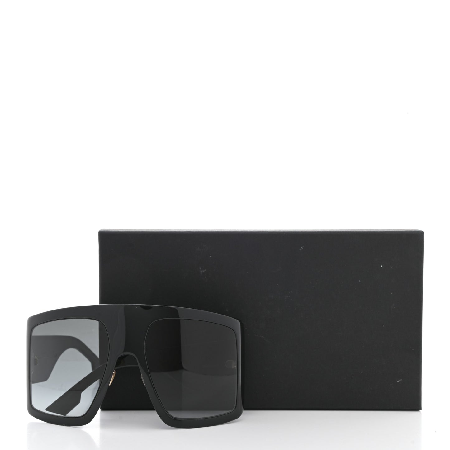 Acetate DiorSo Light 1 Shield Sunglasses Black