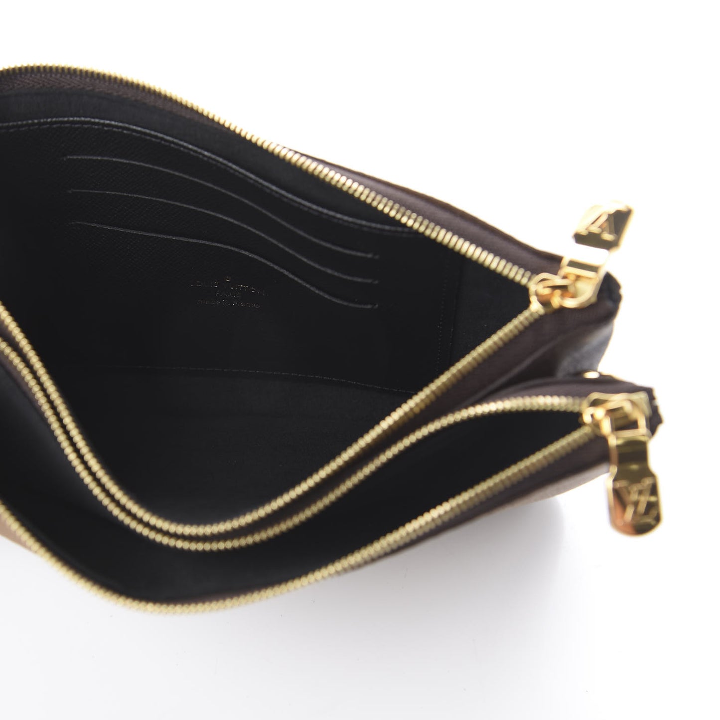 Reverse Monogram Giant Double Zip Pochette