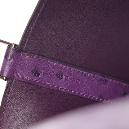 Hermes Ostrich Picotin Lock 18 Violine 7 of 11