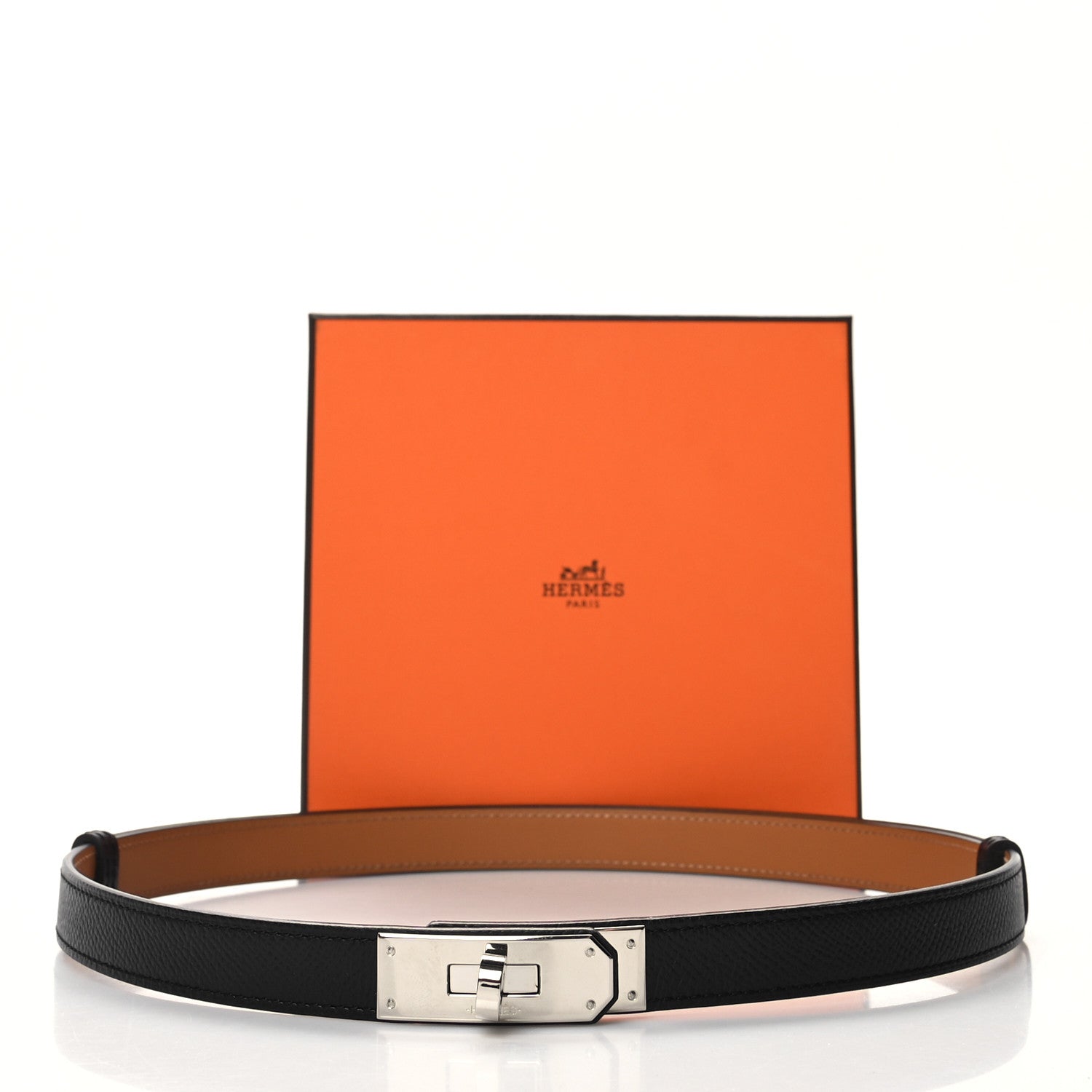 Hermes Epsom Kelly Belt Black 4 of 4