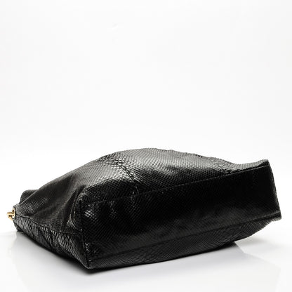 Gucci Python Large Sabrina Hobo Black 4 of 6