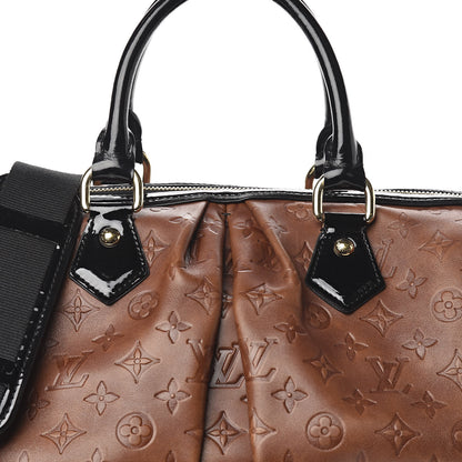 Louis Vuitton Cuir Embossed Monogram Stephen Bag Fauve 10 of 10