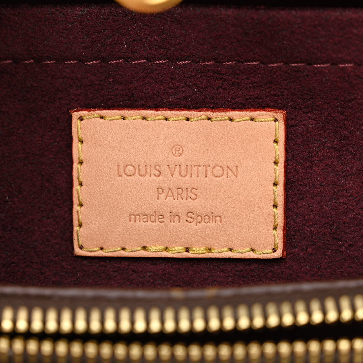 Louis Vuitton Monogram Montaigne MM 6 of 10