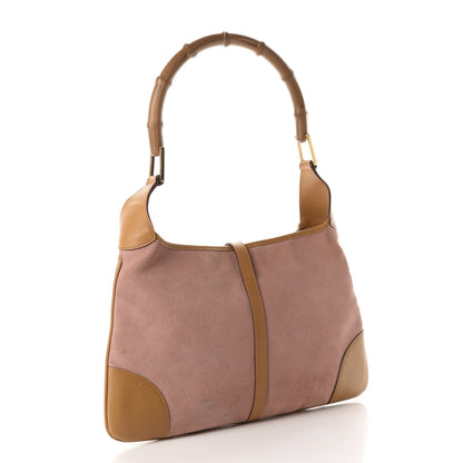 Gucci Suede Small Jackie O Hobo Tobacco Dark Cipria 2 of 14