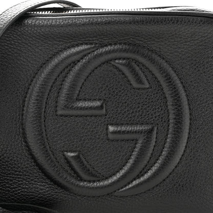 Gucci Pebbled Calfskin Small Soho Disco Bag Black 8 of 12